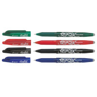 Frixion Tintenroller (radierbar) 4 Stück farbig...