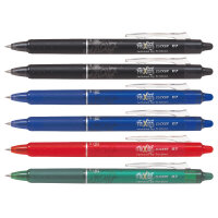 Pilot FriXion Clicker 6er-Pack – radierbare...