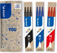 FriXion Ersatzminen 0.7 – 9 Stück | radierbare...