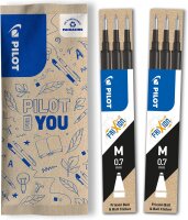 FriXion Ersatzminen 0.7 – 6 Stück | radierbare Nachfüllminen in wählbaren Farben