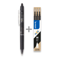 Set aus 1 FriXion Clicker + 1 Set aus 3 Minen Schwarz