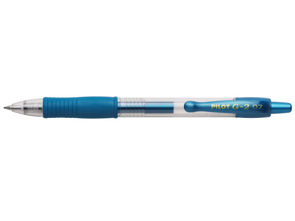 PILOT G2 | Gelschreiber Mittlere Spitze (M - 0.7)-Metallicblau