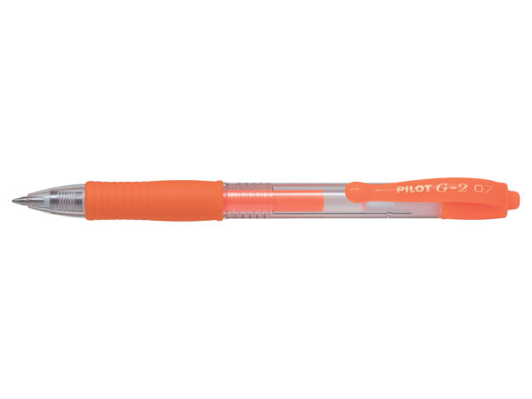 PILOT G2 | Gelschreiber Mittlere Spitze (M - 0.7)-Neonorange