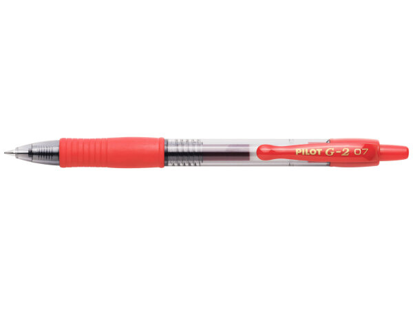 PILOT G2 | Gelschreiber Mittlere Spitze (M - 0.7)-Rot