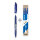 FriXion Ball 0.7 Set - Radierbarer Tintenroller + 3er-Minen-Set blau