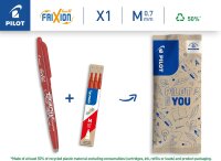 FriXion Ball 0.7 Set - Radierbarer Tintenroller +...