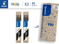 FriXion Ersatzminen 0.7 – 6 Stück | radierbare Nachfüllminen in wählbaren Farben grün