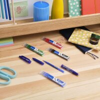 FriXion Ersatzminen 0.7 – 6 Stück | radierbare Nachfüllminen in wählbaren Farben hellblau & pink