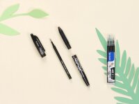 FriXion Ball 0.7 Set – 5 Stück | radierbare Tintenroller 2 schwarze, 1 blaue, 1 rote, 1 grüne