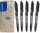 FriXion Ball 0.7 Set – 5 Stück | radierbare Tintenroller 5 schwarze