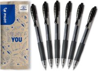 G2 Kugelschreiber, 6er-Pack schwarz