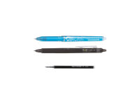 PILOT - FriXion Ersatzminen 0.5 - 3 Sets mit 3 Minen - Radierbare Nachfüllminen blau