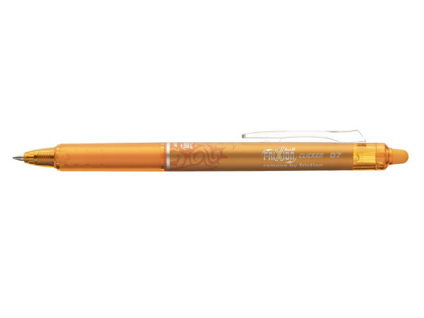 PILOT FriXion Clicker | Tintenroller Mittlere Spitze (M - 0.7)-Apricot