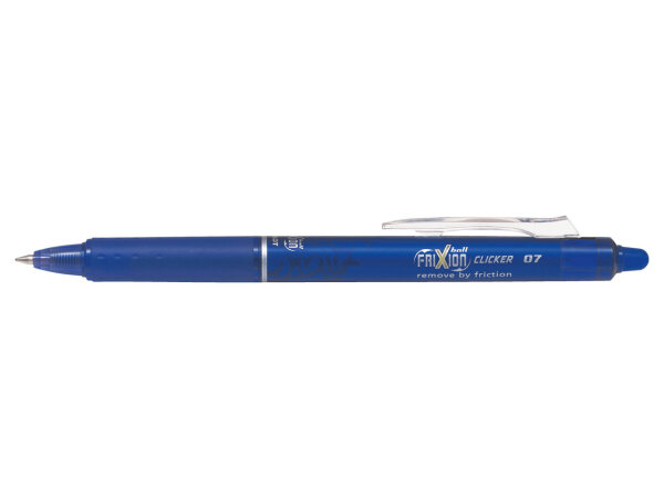 PILOT FriXion Clicker | Tintenroller Mittlere Spitze (M - 0.7)-Blau